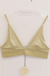 BASERANGE Bamboo Fiber and Cotton Wire-Free Wide-Brimmed Bra Collection Soft Underwear France BAS-BRTR-BL-AU25-PIER GREEN